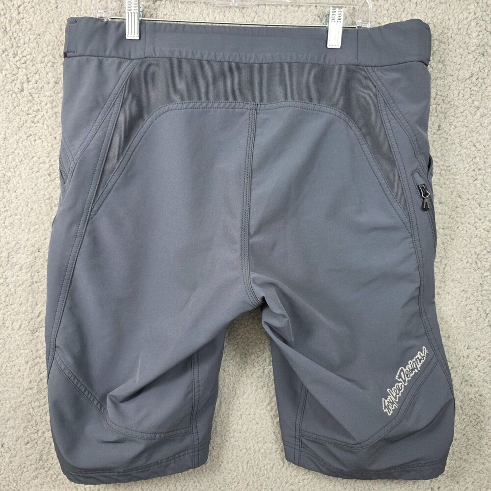 TROY LEE DESIGNS Ruckus Men's Gray Cycling Shorts Unlined Size 36 - Picture 6 of 13